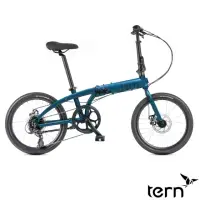 在飛比找momo購物網優惠-【Tern】Link B8 20吋8速鋁合金碟煞折疊車-孔雀