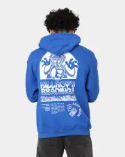 [Goat Crew] Goat Crew Kilroy Hoodie Blue - Size L L Blue
