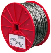 Apex Tool Group T7000226 Stainless Steel Cable, 1/16 In. x 250 Ft. - Quantity 1