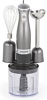 Salter 200W Stainless Steel Electric Cosmos 3 in 1 Blender Whisk/Beater/Bowl Set
