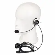 Retevis 2 Pin Earpiece H-777 RT-5R Mic Finger PTT Headset for Kenwood BAOFENG UV-5R BF-888s Ham Radio Hf Transceiver C9029A