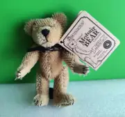 Boyds Bears ORVILLE BEARINGTON Mohair Bear Stuffed Plush Teddy Bear Doll