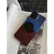 藍紅暈染適用于iphone13pro max蘋果12手機殼11PRO菲林硬殼i14max新款藝術14proMAX女款半包光面保護套硬殼