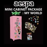 AESPA - MINI CABINET PACKAGE : MYWORLD