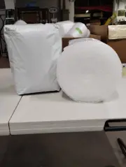 3/16 small bubble 50' x 12" cushioning wrap padding roll Perforated every 12"