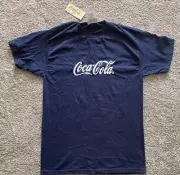 COCA COLA Embroidered Medium Coke T SHIRT New w/Tag