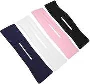 Hair Headband Stretchy Wrap 4pcs Styling Accessories for Female Bun Makers Durability