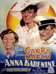 Anna Karenina Poster Greta Garbo Fredric March 1935 Old Movie Photo