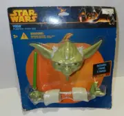 Star Wars YODA Halloween Pumpkin Push-Ins Decoration Light Saber 2013