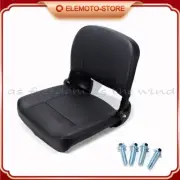 PU Leather Folding Seat Drift Trike Go Kart Buggy Outboat Outdoor Boat Car Seat