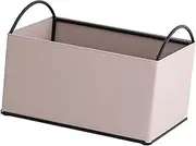 Pitycbo Valet Tray for Desk with Storage and Jewelry Holder, Apricot, as described