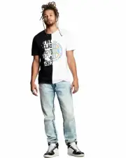 191006 NEW TRUE RELIGION $249 MENS GENO SLIM BIG T JEANS SZ 36