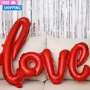 Large Love Shaped Aluminum Foil Balloon for Wedding Proposal Valentine's Day