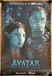 2024 D23 DISNEY EXPO EXCLUSIVE AVATAR THE WAY OF WATER MOVIE POSTER 11" X 17"