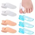 Toe Straightener Foot Orthotics Bunion Toe Corrector Toe Separator Silicone Gel