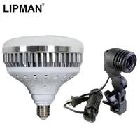 在飛比找PChome24h購物優惠-LIPMAN 80wLED攝影燈泡+E27燈頭