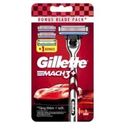 Gillette Mach3 [Limited Edition] with (Razor 1 Handle + 3 Replacement Catridges)