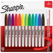 Sharpie Fine Point Fashion Permanent Marker 12 Pack