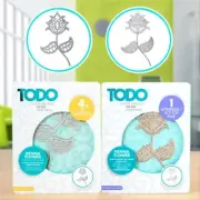 Todo Henna Flower Bundle Includes Die & Matching Hotfoil Plate