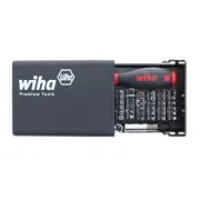 Wiha Bits Collector Security Bits And Magnetic Bit Holder (39 Piece Set) 71991
