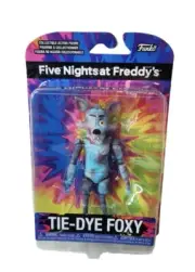 Five Nights at Freddy's Tie-Dye Foxy Action Figure 5in FNAF