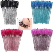 Mascara Brush,Spoolies,200Pcs Mascara Wands Eyelash Brushes,Eyebrow Brushes Applicator Cosmetic Makeup Brushes,Disposable Eyelash Mascara Brush Wands Applicator Makeup Brush