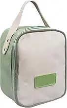 Linkidea Insulated Food Jar Bag, Thermal Snack Bag, Lunch Cooler Bags for Food Jar, Suitable for Office Work, Outdoor Picnics, Compatible with Thermos 16 oz, Bidakid, Serlium, Blockhutte (Green)