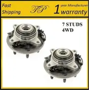 FRONT Wheel Hub Bearing Assembly For LINCOLN MARK LT 2006-2008 4WD; 7 STUDS PAIR (for: Lincoln)