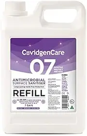 Covidgen Care Antimicrobial Surface Sanitiser 5 Litre Refill