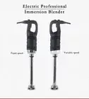 Commercial Stick Blender Electric Handheld Blender Mixer Whisk 650W Heavy Duty