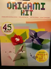 Art 101 Crafts Origami Kit, 45 Pieces with Learning Guide and Googly Eyes NEW