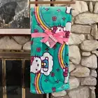 Hello kitty rainbow blanket