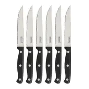 Wiltshire Triple Rivet Steak Knife Stainless Steel Set 6 Piece