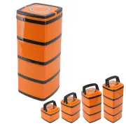 304 Stainless Steel Insulated Bento Box Leakproof Stackable Lunch Box Home New
