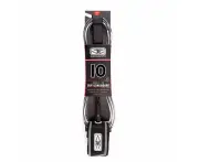 SUP 10' Longboard Regular Leg Rope Surfboard Leash in Black/Clear Ocean & Earth