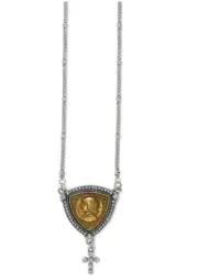 Brighton Joan Of Arc Courage Two Tone Necklace STYLE: JM7502 MSRP: $98 NWT