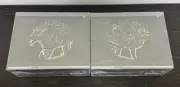 Pokemon Sword & Shield (2) ETBs Plus Zacian & Zamazenta Factory Sealed W/ Cases