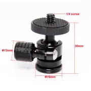 Mini Ballhead Camera Tripod Ball Head Mount