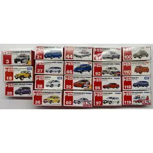 Alex'sTOMICA:紅盒新藍標18 28,舊藍標3 20 21 27 36 50 60 96 97 118 119