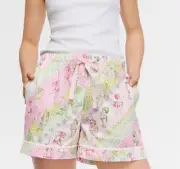 NEW PETER ALEXANDER MAY GIBBS GUMNUT BABIES COTTON SATEEN PJ SHORTS M RRP$69.95