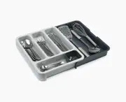 DrawerStore™ Expandable Cutlery Tray - Grey | Joseph Joseph AU