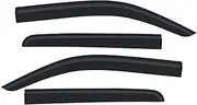 Window Visor Wind for Mitsubishi Triton L200 2023 2024 Double Cabin Window Visor Wind Deflector Visor Weather Shield Guard