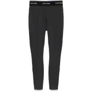 [Calvin Klein Sport] Calvin Klein Sport Logo-waistband Performance Leggings M BLACK