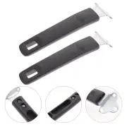 2 Pcs Anti-scalding Pot Handle Removable Slow Cooker Replacement