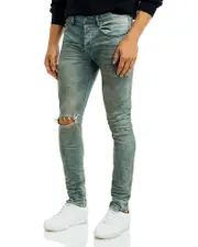 Purple Brand Skinny Fit Jeans in Light Dirty Wax