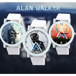【洛洛小店】百大電音艾倫沃克faded周邊Alan Walker手錶休閒表