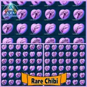 Ark Survival Ascended PC/PS5/XBOX - Official PVE - RARE CHIBI