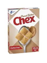 〽️ New Exclusive Chex Real Peanut Butter Gluten Free Breakfast Cereal Box 12.2oz