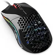 Gloriuos Mouse for Gaming - Glorious Model O 67 g Light Weight Gaming Mouse Honeycomb, Glossy Black Mouse, Gamer Mouse - Wired Mouse, USB Mouse