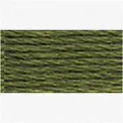 EcoStitch Dark Green Grey Embroidery Thread - Vibrant 6 Strand Cotton Floss for